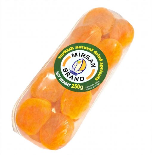 200g foam tray DRIED APRICOT