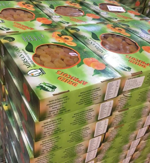 Industrial Dried Apricots for Food Manufacturing