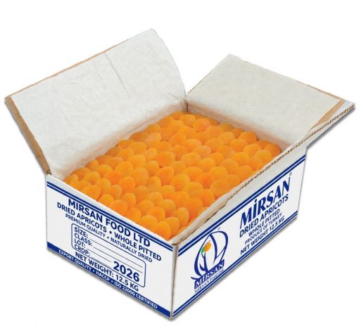 Dried Apricot 12.5kg Bulk